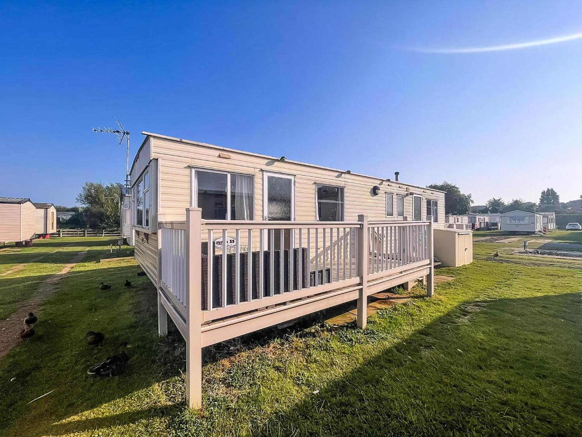 6 Berth Caravan For Hire By The Beach In Heacham, Norfolk Ref 21038C エクステリア 写真
