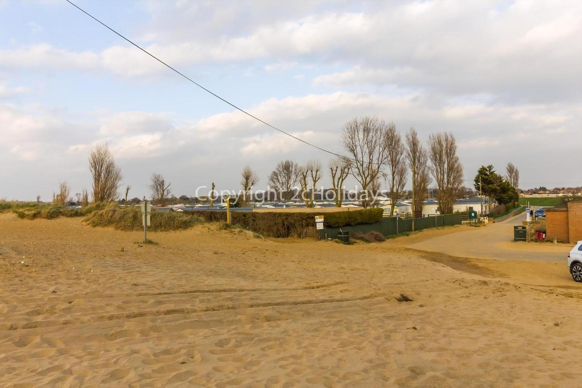 6 Berth Caravan For Hire By The Beach In Heacham, Norfolk Ref 21038C エクステリア 写真